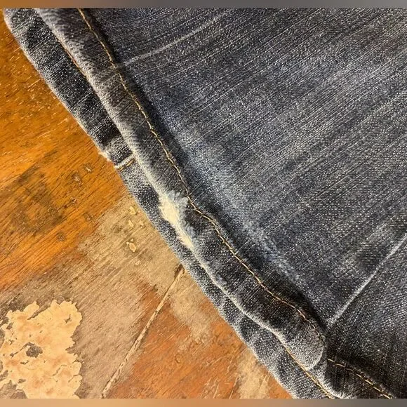 !it Hottie bootcut / flare Jeans - size 27 R distressed wash - Picture 5 of 9